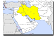Karte des nahen Osten