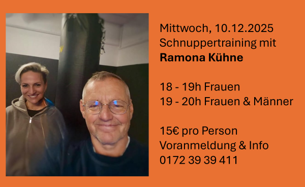Schnuppertraining Ramona K�hne